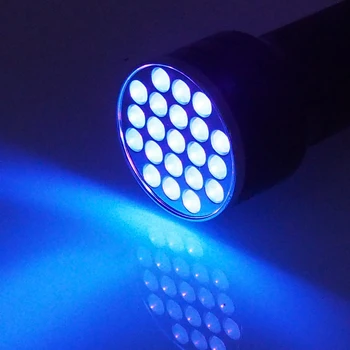 UV Lukturīti, 21LED 9LED UV Gaismas 395-400nm LED UV Lāpu linterna Melnā Gaisma Uv Lampas Suņu Urīna Traipu Atklāšana