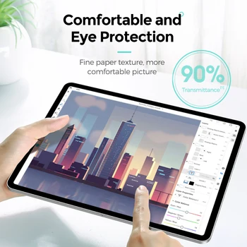 Joyroom, Piemēram, Rakstot par Grāmatu Ekrāna Aizsargs, lai iPad Pro 11 10.5 Gaisa iPad 3 10.2 2018 2019 2020 iPad 5 Gaisa 4 10.9 Kā Papīra