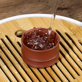 Yixing Zisha Teacup Mazo Vienu Tasi Tējas Dzeršanu Zaļo Dūņu Kung Fu Da Hong Pao Melnās Tējas Tase TeaTeaware Bezmaksas Piegāde