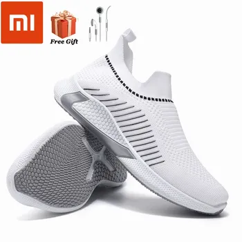 Xiaomi skriešanas apavi ir 2021. pavasara jaunus pārrobežu liela vīriešu kurpes elpojošs, kas peld ar kokvilnas apavi