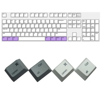 2gab PBT keycaps Commond Un Izvēles Taustiņi Cherry MX Taustiņu MX Slēdži Mechanical Gaming Keyboard