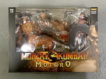 Noliktavā Kolekcija Vētra Rotaļlietas DCMK05 24cm Mortal Kombat Sērijas Pilns Komplekts Rīcības Attēls ar Asiņainu Skeleta Galvaskauss Ķermeņa Lelle