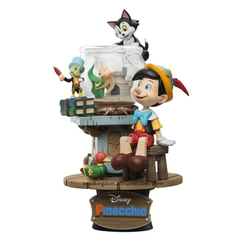 Zvērs karaliste Disney Pinokio versija animācija skatuves Darbvirsmas lelles Garāžas Komplekti Modelis Komplekti Kolekcija Dāvanu Rotaļlietas