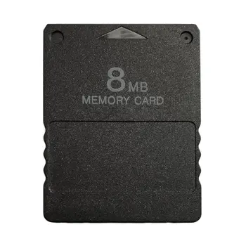 Par PS2 8MB/64MB/128MB Atmiņas Kartes Atmiņas Paplašināšanas Kartēm, Piemērots Sony Playstation 2 PS2, Melna 8/128M Atmiņas Kartes Vairumtirdzniecība