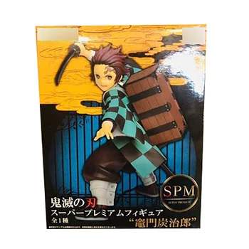 Demon Slayer GK Kamado Tanjirou Anime Rīcības Attēls Modelis 20CM PVC Statuja Kolekcijas Rotaļlietas Bērniem Darbvirsmas Dāvanu Figma