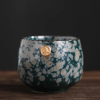 Japāņu Roku Darbs Keramikas Tējas Tase ,Porcelāna Kung Fu Teacup ,Kapteinis Viena Krūzes,Tējas Bļodā Teaware ,Biznesa Dāvanu