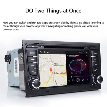 2 Din Auto Radio, GPS DVD Audi A4 B8 S4 B6 B7 RS4 8E 8H B9 Seat Exeo 2002-2008 Multivides Navigācijas Audio stereo galvas vienības