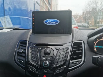 6+128GB Android 10.0 Auto Radio ar DVD Atskaņotāju, GPS Navigācija, Galvu Vienība Ford Fiesta 2009 2010 2011-2017 2 Din Auto Stereo Uztvērējs