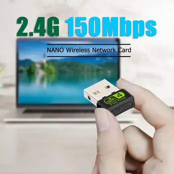 WD-1513B 2.4 G Bezvadu USB WiFi Adapteri Tīkla Portatīvo Atbalsta CD-bezmaksas Uzstādīšana Vadītāja LAN Kartes 150Mbps 802.11 n/g/b Lan