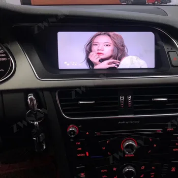 4+128G Carplay Android 10 Ekrāna Audi A4L 2013 2016 Radio Uztvērējs, Stereo Audio Ieraksti GPS Navigācijas Vienības Vadītājs