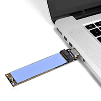 M. 2 NVME PCIe NGFF SATA M2 SSD Dual Vienu Convertto USB 3.1 Protokola Valdes Samsung 970 sērija / 960 / sērijas WD 2230 2242