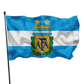 Argentīna Valsts Karoga apdares Futbola Banner 90x150cm