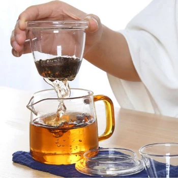 JIEWU Portatīvo Tējas Tase noteikt Augstas Temperatūras Izturīgas Stikla Tējas Set Set 2021. Gadam Jauniem Karstā Pārdošanas Svarīgi Ceļojumu Tējas Komplekts Piederumi