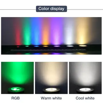 3W LED Zemūdens Gaismas RGB Ūdensizturīgs pretkorozijas Prožektors Lampai par Strūklaku Akvārijs Baseins 12V