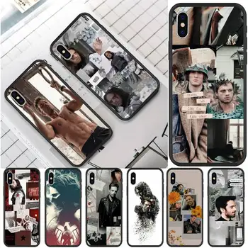 Sebastian Stan Kolāža Bucky Tālrunis Lietā Par IPhone 12 Pro Max 6s 6 7 8 Plus XS XR 12mini Se 2020. Gadam Iphone 11 Pro Max Lietā
