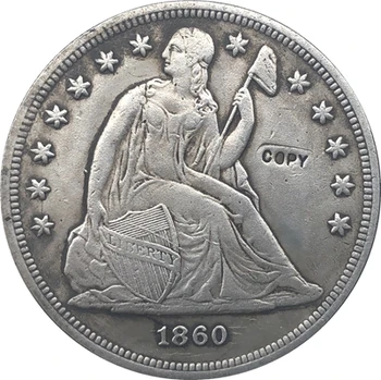 1860-O Sēž Liberty Dolāru MONĒTU KOPIJAS