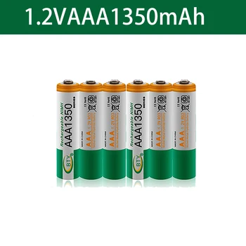 Ir 2021. 1350mah Ni-MH AAA Baterijas 1,2 V Uzlādējams Akumulators NI-MH Akumulatoru, Fotokamera,Rotaļlietas Led Lukturītis Lukturītis