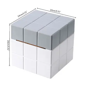 Magic Cube Audu Lodziņā Rakstāmgalda Papīra Turētājs Dozatoru Uzglabāšanas Autiņu Organizators 667A