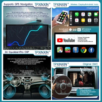 Par Lexus CT200 CT200H CT 2012 - 2018 Android 10 Automašīnas Stereo Auto Radio ar Ekrānu, Auto GPS Navigācija, magnetofons Galvas Vienības
